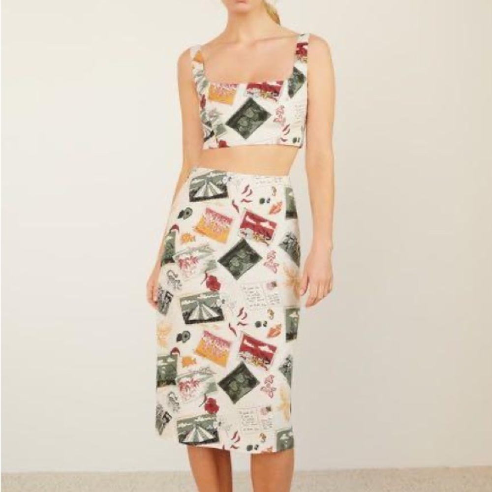HOT!! Reformation Primo Two Piece in Vacaciones